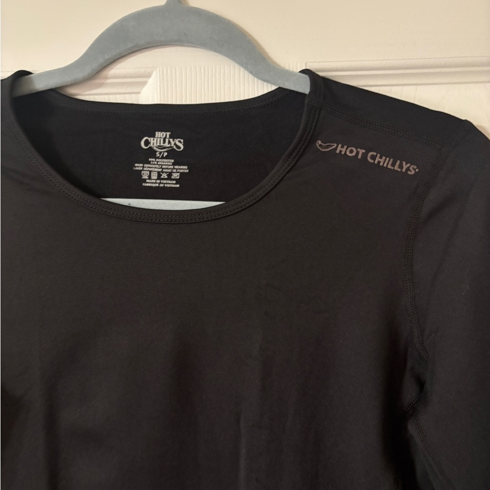 Hot Chillys Micro Elite Chamois Crewneck Top Mid Weight Base Layer Women S - Picture 3 of 5